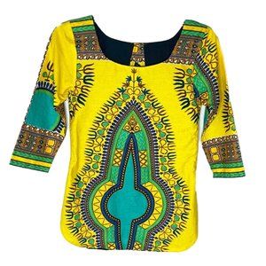 ❤️ 🆕 BEAUTIFUL Yellow tunic Size M